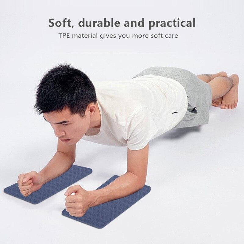 Home Gym Workout Mat Extra Thick Knee Cushion Yoga Support Pad Exercise Mat