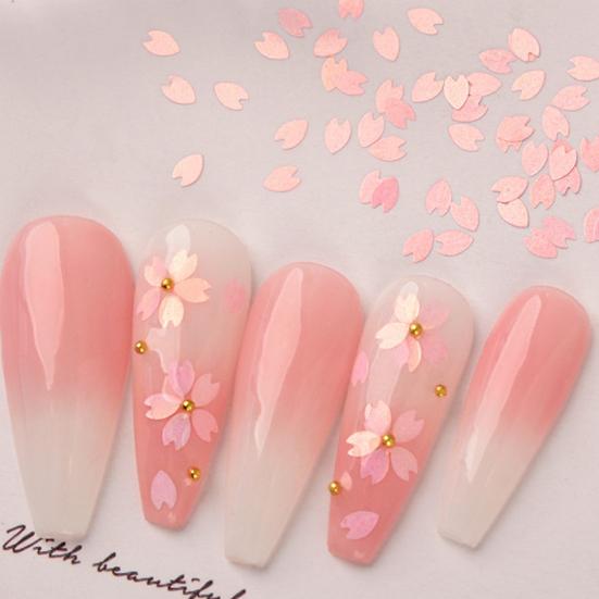Yousheng 1 Box Nail Decoration Creative Shape Sufficient Quantity Dazzling Stunning Visual Effect Wide Application Decorative Attractive Flower Shaped
