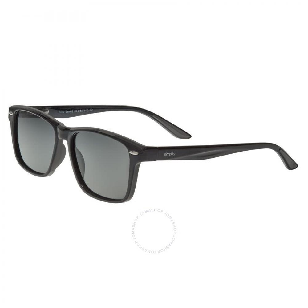 Simplify Unisex Black Square Sunglasses Ssu130 C2