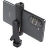 Versatile Rotating Phone Clip: Attach To Camera Cold Shoe for Horizontal/Vertical Use with Fill Light, Monitor, Speaker, Etc.