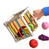 Simulation Magnetic Montessori Fruit Sesele House Lemon Grape Apple Durian Seasoning Baking Toy Wooden Educational Toys For Gift