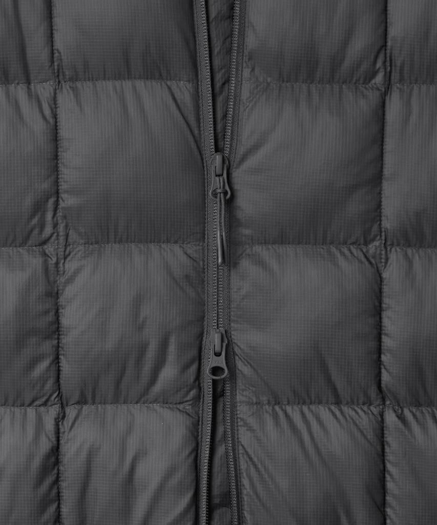MUSINSA STANDARD Square Quilted Hooded Light Padded Jacket [Grey]