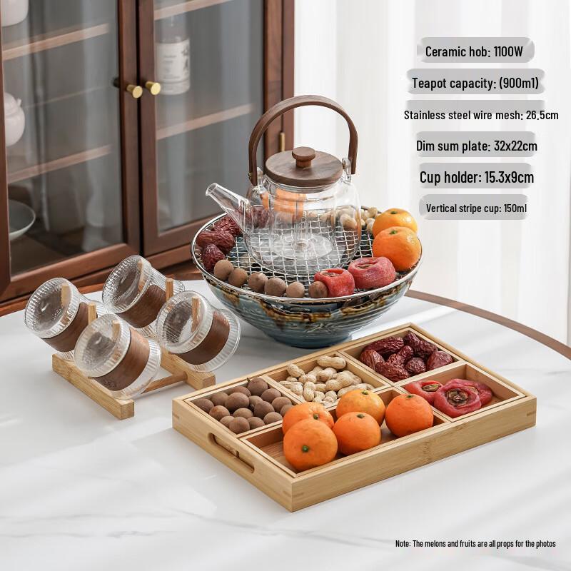 Artisanal Home Electric Tea Brewing Set