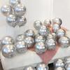 20Pcs Chrome Metallic Balloons 10 Inches Latex Balloons For Diy Valentine'S Day Wedding Birthday Party  Year Decorations