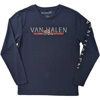 Van Halen Unisex-Erwachsene 84 Tour Langarm-T-Shirt