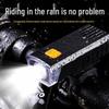 Rainproof Rechargeable Front Light for Mountain Bikes - Night Riding Essentials