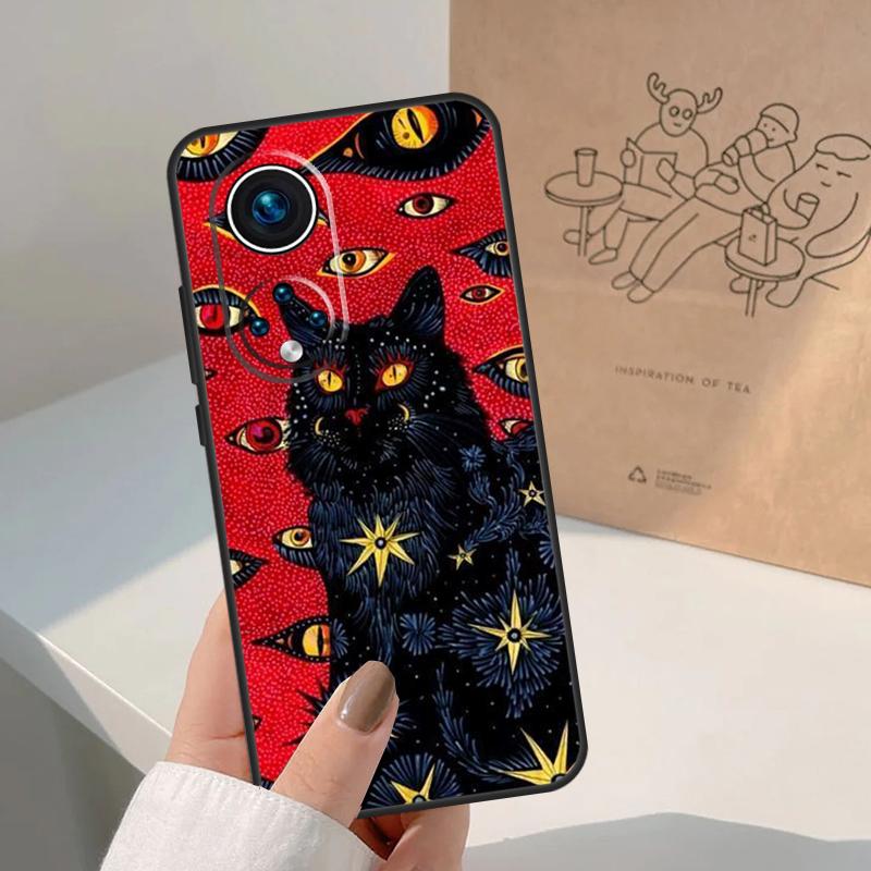 Eye Illustration Case For Honor Magic 8 5 6 7 Pro Cover For Honor 400 200 Lite 50 70 90 X8a X8b X9a X9b X9c