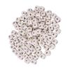 100pcs Mixed Maple Square Bead Letter Cube Loose Spacer Beads For DIY Jewelry Making