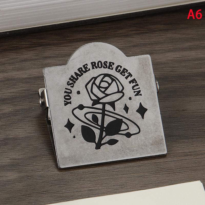 

Ретро-металлические зажимы для записей, скрепки для писем, зажимы для закрепления, зажимы для скрапбукинга, зажим для хранения канцелярских принадлежностей A6