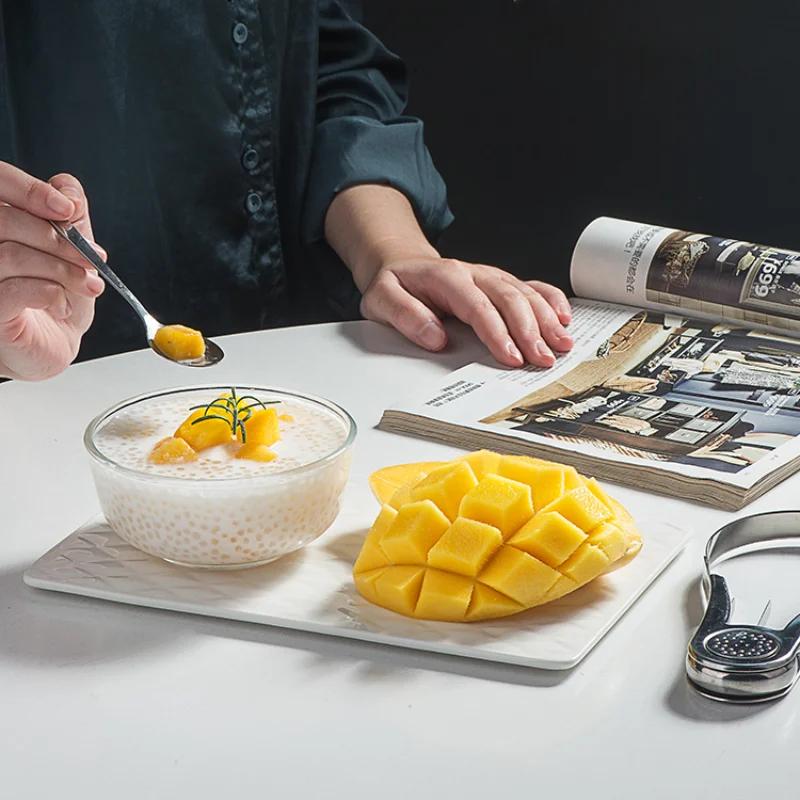 1Pc Mango Peeler Mango Splitter Fruit Peeler Slicer Cutter Mango Cutting Fruit Peeling Tool Coring Diced Kitchen Supplies