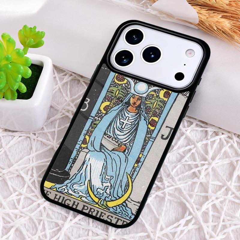 Tarot Card The Hermit Shockproof Phone Case for iPhone 17 Air 16e 15 11 12 14 13 Pro Max Cover Coque