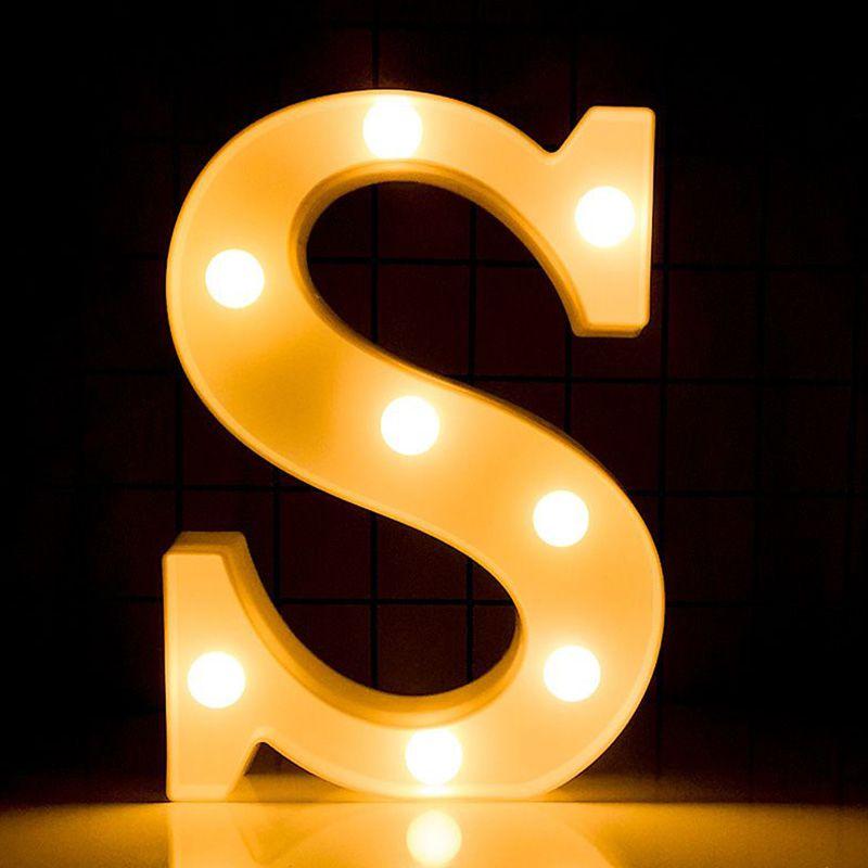 Birthday Light Happy Led Digital Color Lights Emitting Romantic Scene Decorative