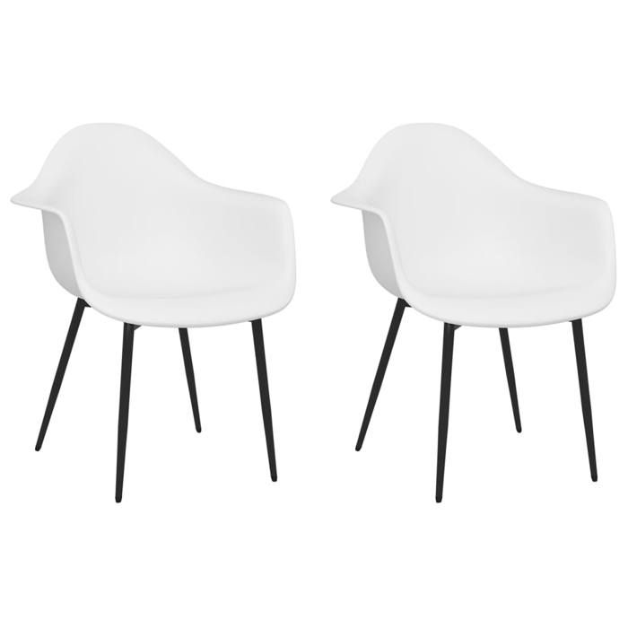 VidaXL 2x Dining Chairs Kitchen Seats Dining Chairs Meal Chairs Kitchen Armchairs Home Interior 338073