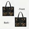 Gothic Candle Pattern Tote Bag Dark Style Daily Shoulder Bag
