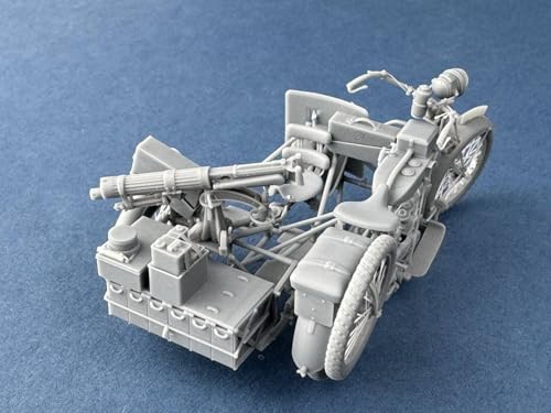 Copperstate Models 1/32 Vickers-Clynow MK.IV Motorcycle 3D Printer Kit COPB32003 (Military Vehicle)