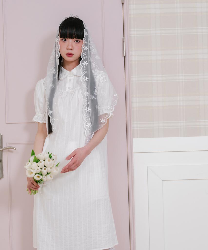 Nice Ghost Club Ffats Shirring Puff Dress_White(Ng2Gsupa93A)