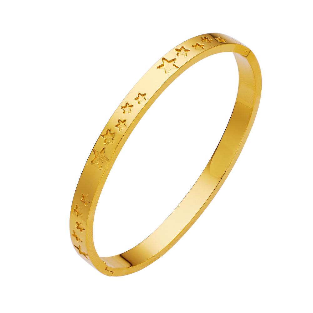 Fashionable and Trendy Star Bracelets, Niche High-end Sense, Star-shaped Diamond Bracelets