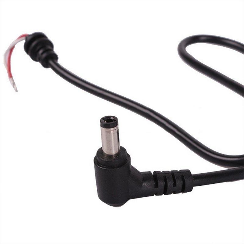 Laptop DC 5,5 x 2,5 mm Netzteil Winkelstecker Stecker Adapter Ausgang Kabel