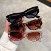 Cat Eye Sunglasses Men Women Fashion Irregular Gradient Eyewear Stylish Glamour Female Sun Glasses Trend Cat Eye Shades