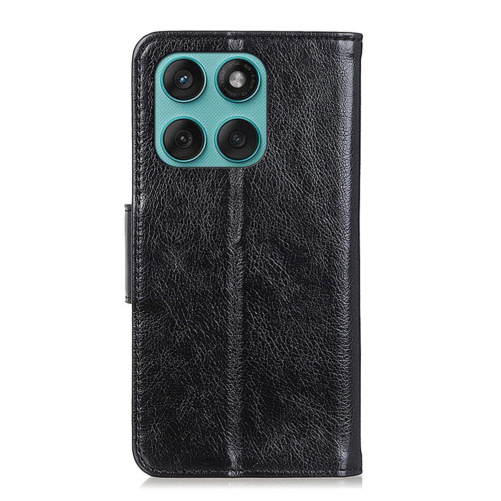 For Motorola Edge 60 5G/60 Fusion 5G Case Nappa Texture Split Leather Wallet Phone Cover