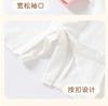Newborn Baby Summer Short-Sleeved Pure Cotton Jumpsuit