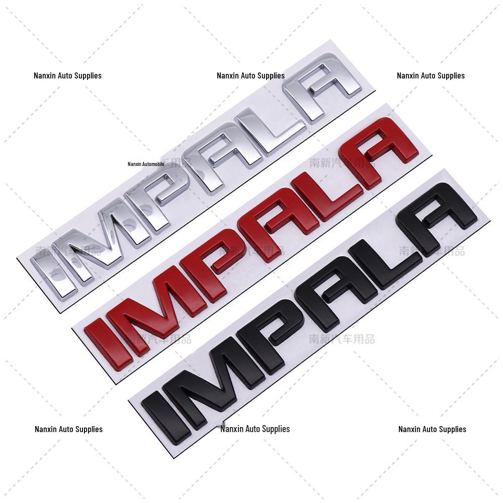 Chevrolet IMPALA Metal Decal Car Body Sticker