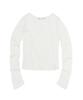 SEOUL APPAREL Soft Stitch Slim Long Sleeve (Ivory)