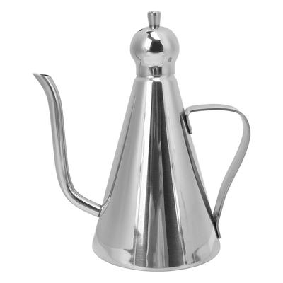 Oil Storage Can 304 Stainless Steel Leakproof Modern Easy To Clean Oil Dispenser for Olive Oil Liquid Seasoning 350ML