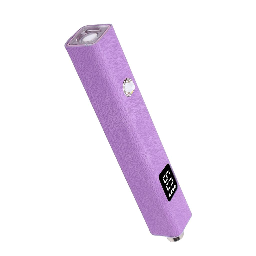 Nail Lamp Magnet 395 405nm Fast Curing Portable Handheld Nail Light Dryer with LED Screen PU Leather Handle