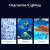 LED  Bubble Light Colorful EU Plug Aquarium Light Strip Fish Tank Decor Lighting Lamp