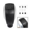 5 Speed Car Gear Shift Knob Shifter Head Lever with Gaiter Boot Cover Adapter Cone Kit for Peugeot 206 207 307 308 408 for Citroen C2 C3 C4