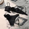 2024 European & American One-Piece Skirted Swimsuit: Flounce Tummy Control, Slimming & Sexy Wrap for Women