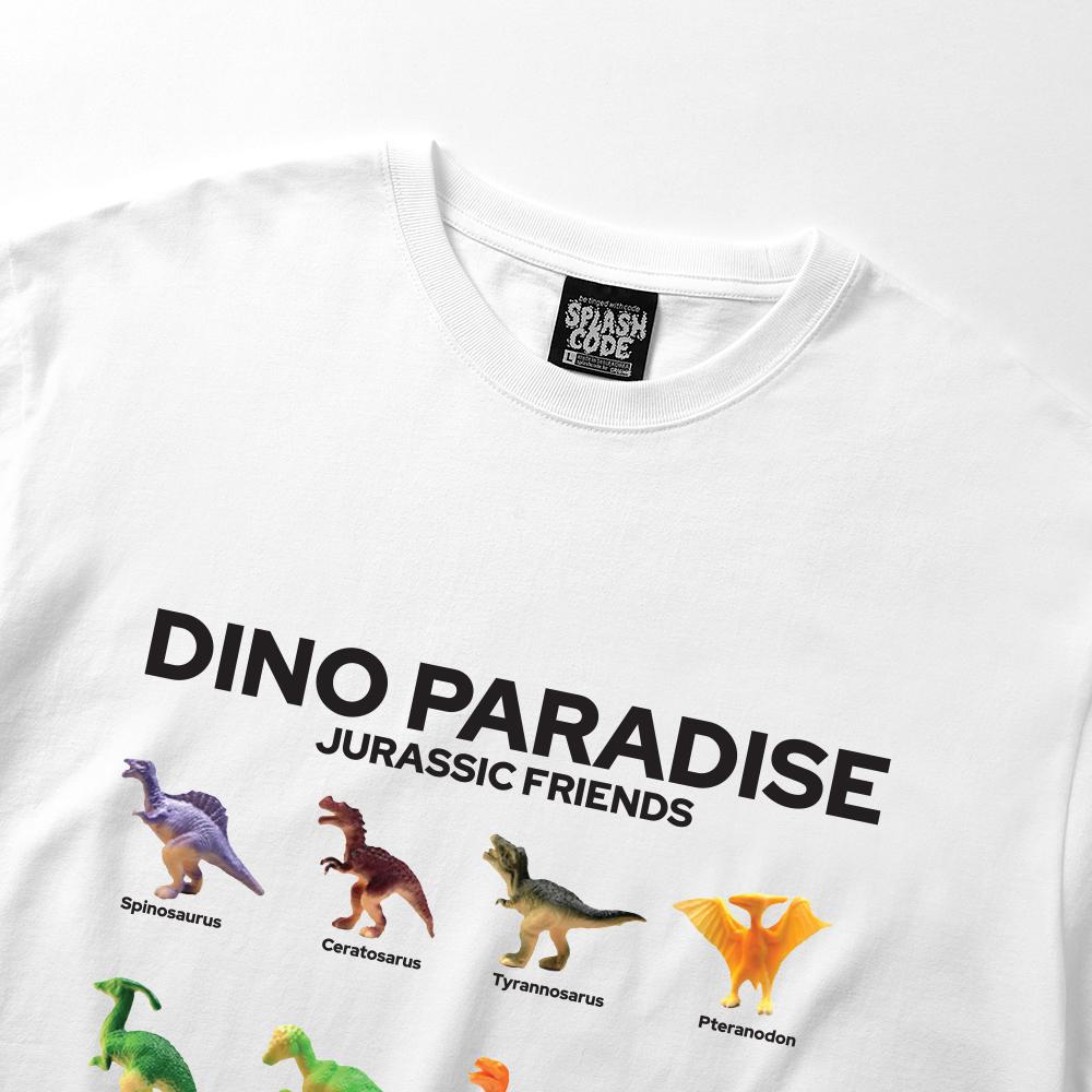 Seupeullaesikodeu Long Sleeve White - Dino Paradise