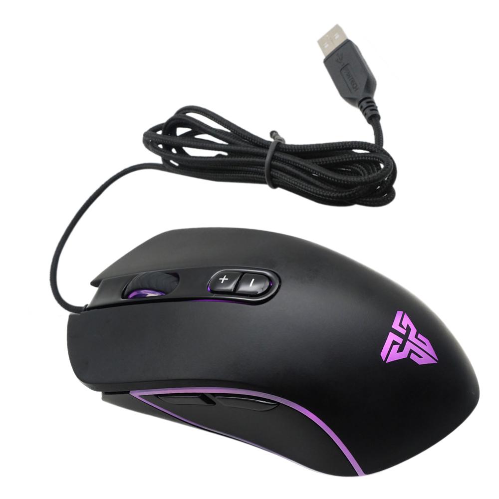 Fantech X9 LED Backlight 4800DPI USB Wired 6D Optical Gaming Mouse Mice For PC