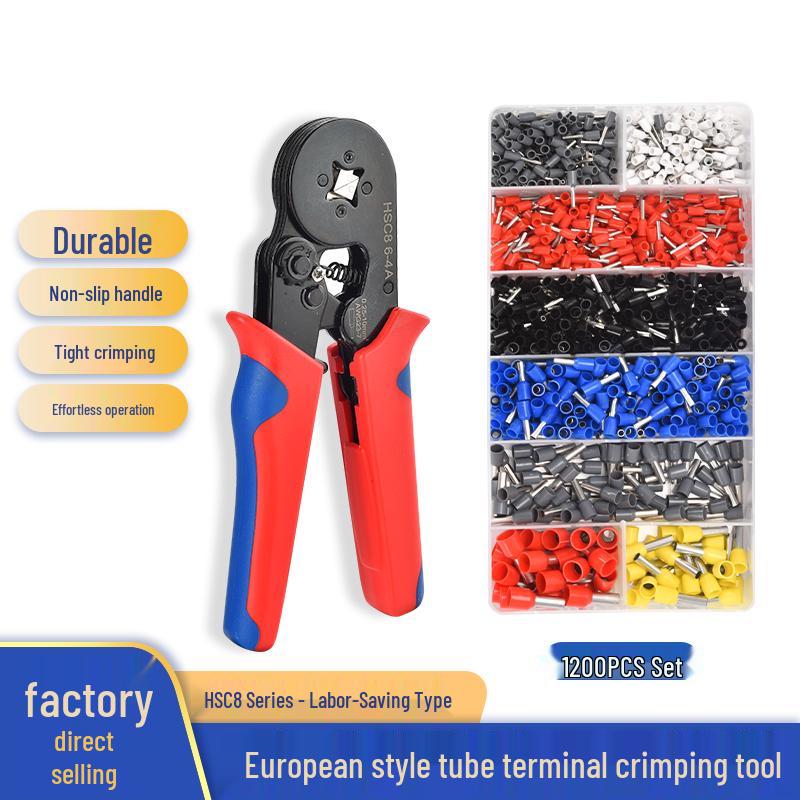 VE/EN/TE Pre-insulated Terminal Crimping Pliers & Pin Wiring Kit