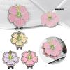 Durable Metal Golf Cap Clip Flower Shaped Golf Hat Marker Golf Ball Mark  Jewelry Gift