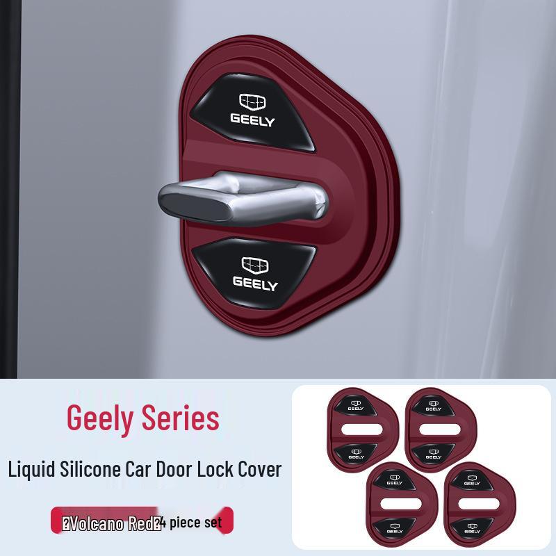 Geely Car Door Lock Protection Cover for Panda, Xingyuan, Xingrui, Boyue, Xingyue, Yinhe E8L7 Models