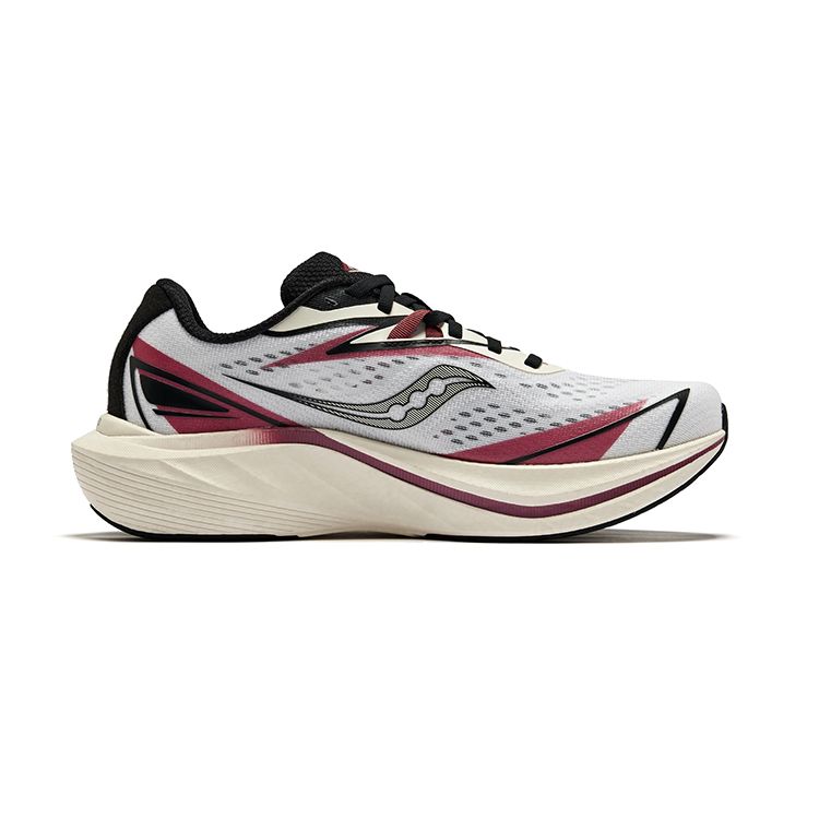 SAUCONY Slay Speed 2 Racing Training Carbon Plate Running Shoes Men Running Shoes White Black Red S28234-3