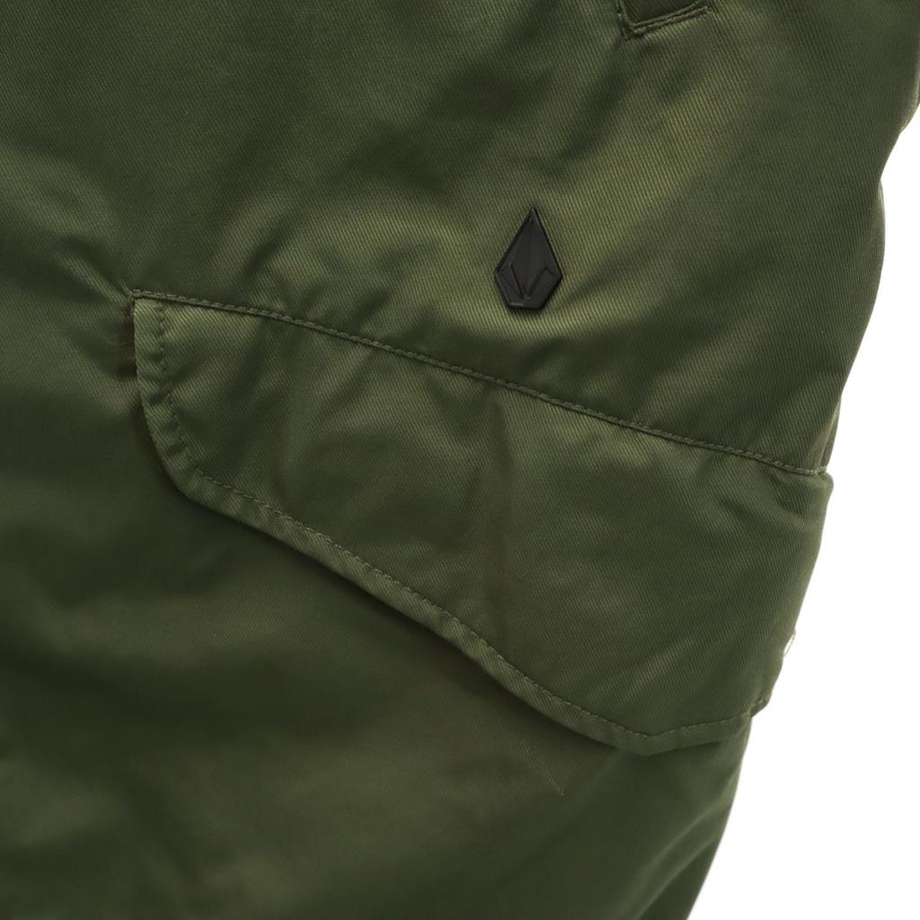 Volcom Military Jacket L Khaki Men's Used