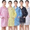 Unisex Anti-Static Dustproof Workwear - Blue/White