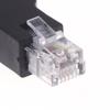 1/2Pcs 6P4C Male To 4 Pin Screw Terminal Converter Rj11 Ethernet Connector For Phone Receiver Extend Cable Adapter