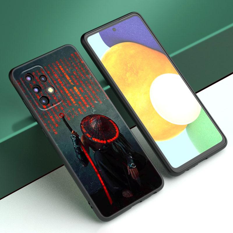 Japanese Samurai Art Phone Case For Samsung A04 A21 A30 A50 A52 S A13 A14 A22 A23 A32 A53 A73 5G A11 A12 A31 A33 A51 A70 A71 A72