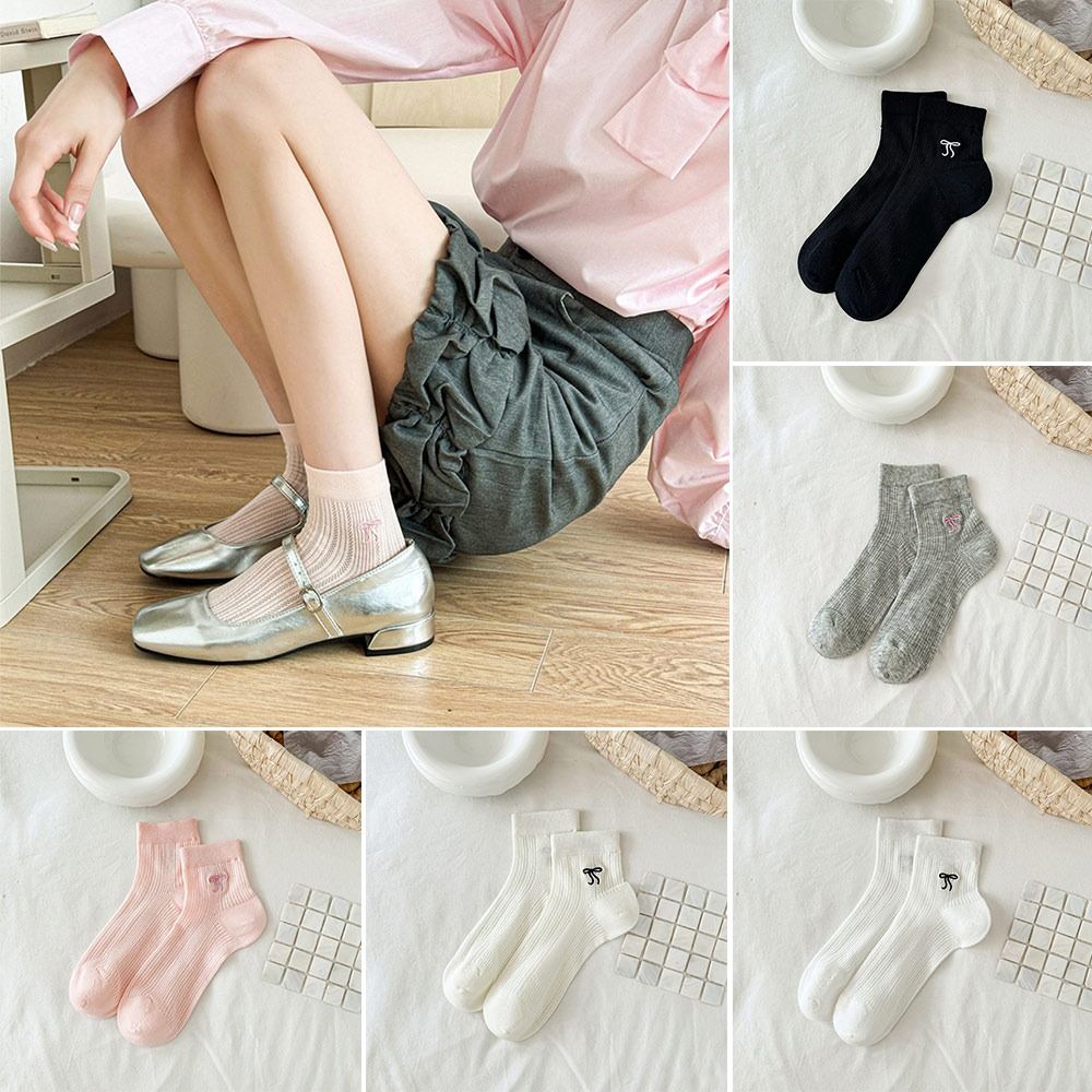 

Breathable Short Socks Spring Summer Cotton Socks New Sweet Stockings рожевий
