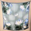 Gentle Intellectual Silk Scarf Large Square Scarf Women'S Spring And Autumn Mulberry Silk Shawl Silk