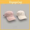 Chic Baseball Pink Cap For Women Breathable Adjustable Letter Design