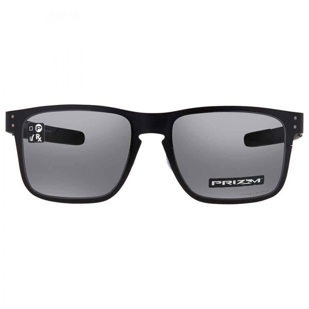 

Oakley Holbrook Metal Prizm Grey Square Men s Sunglasses OO4123 412311 55