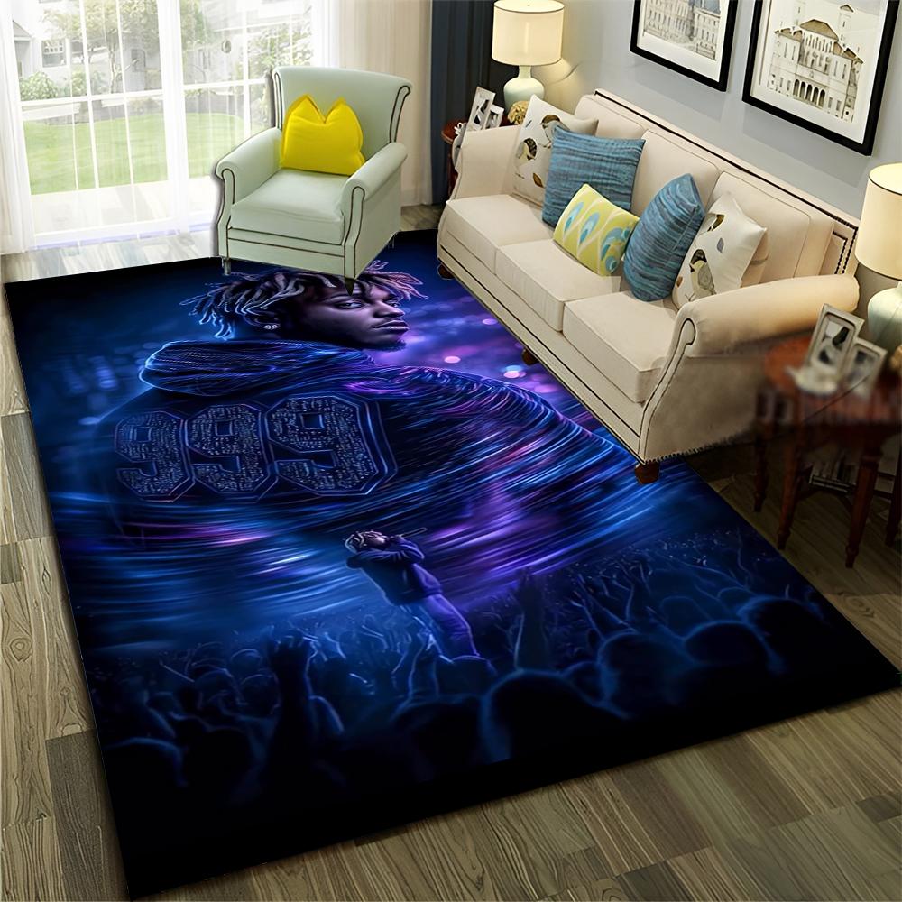 27 Style Rappers Art Cartoon Tupac Snoop Dogg Hip Hop Rug for Bedroom Living Room Sofa Home Doormat Decor, Non-slip Floor Mat