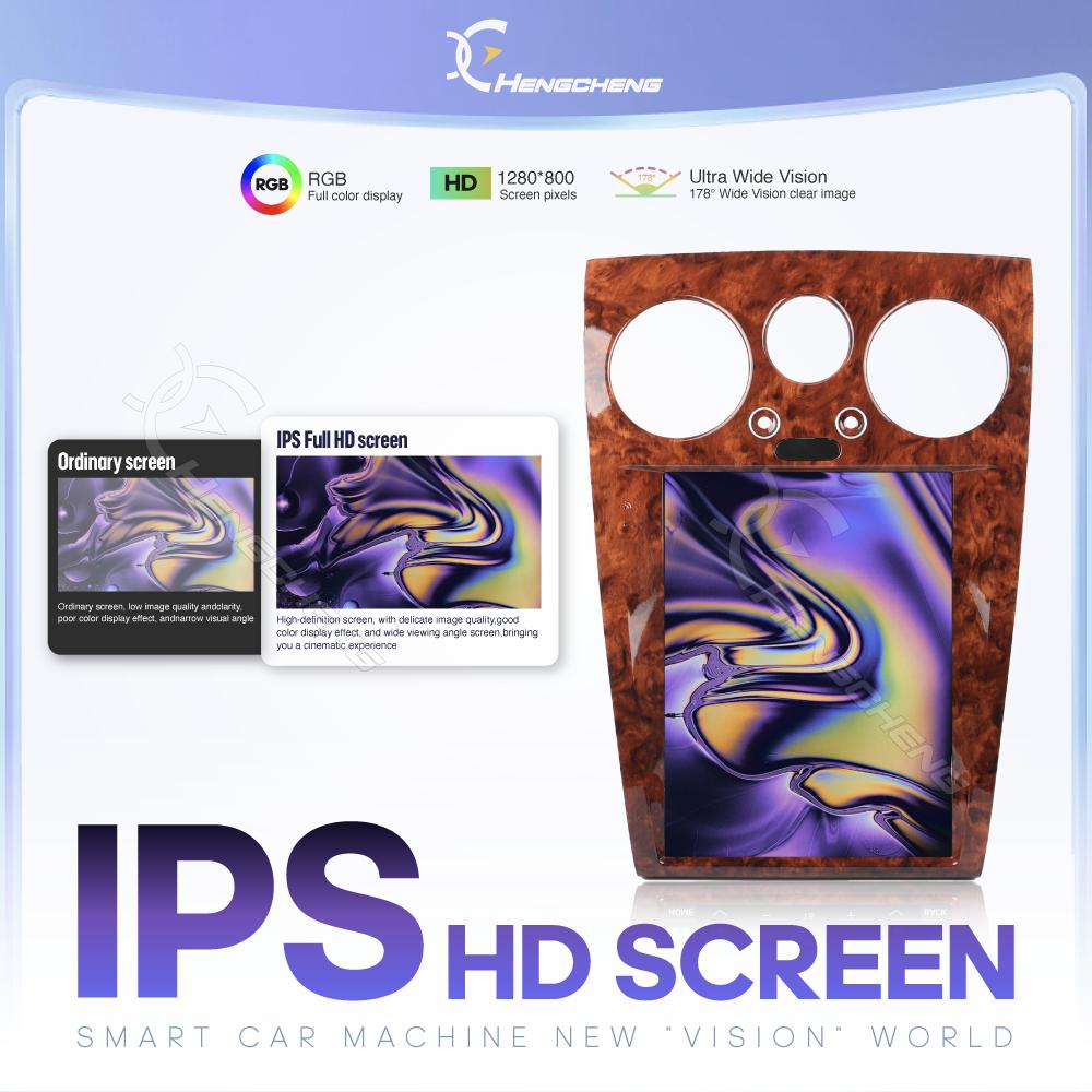 12.1Inch For Bentley Flying Spur/Continental 2005-2012 Android12 MediaCarPlayer GPS Navigation 8Core 8+256G CarPlay 4G 360Camera