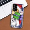 Happy Christmas Cute Bear Gift Phone Case For Samsung Galaxy A53 A52 A73 A72 A12 5G A13 A22 A23 A32 A33 A02S A03S A42 A43 A50S C