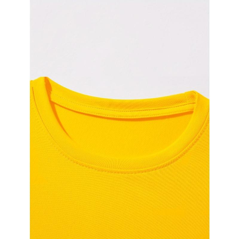 Kids Cute Ant Print Crewneck Short Sleeve Tee
